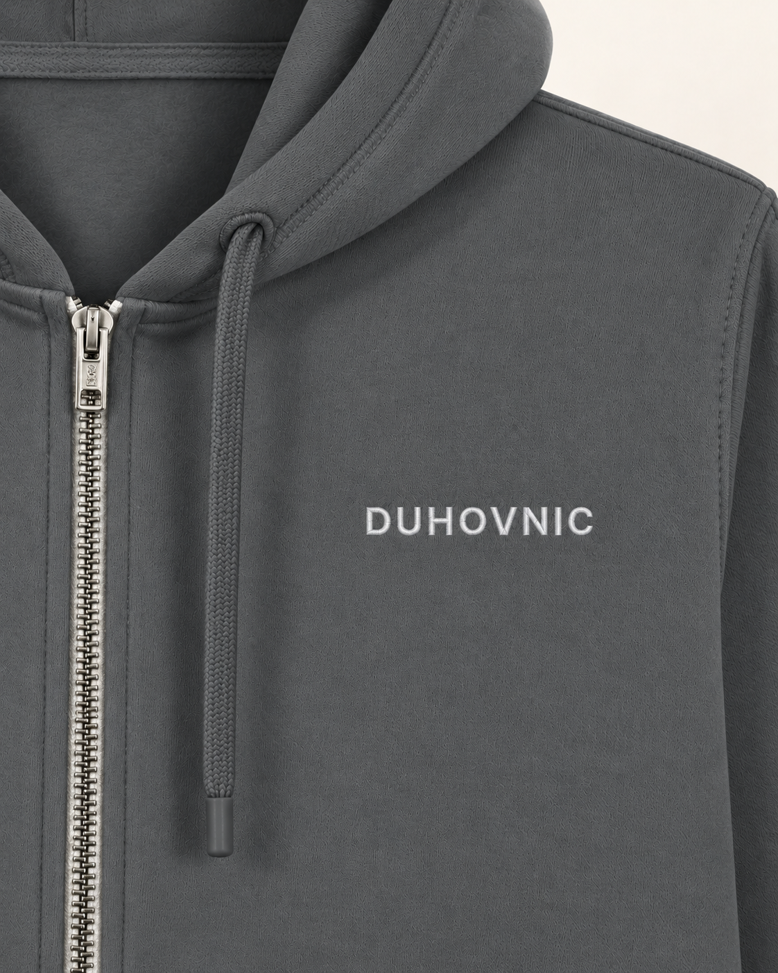 Hanorac Duhovnic cu fermoar și broderie