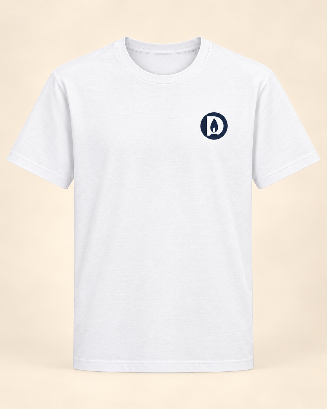 Tricou Duhovnic alb – bumbac organic