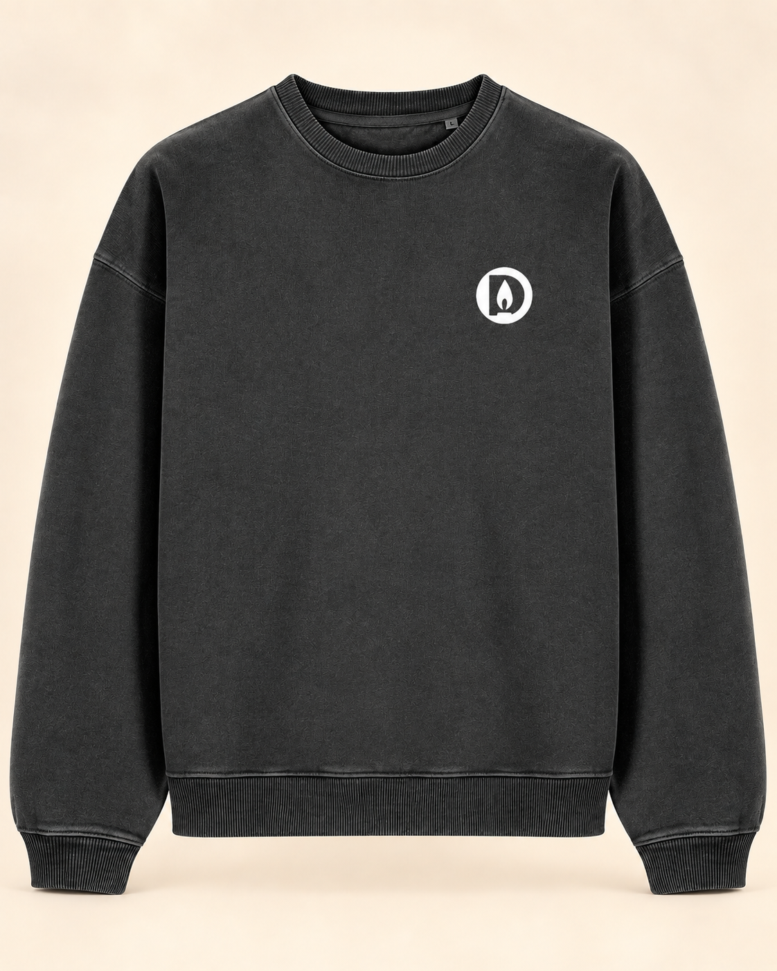 Bluză Duhovnic negru vintage – bumbac organic