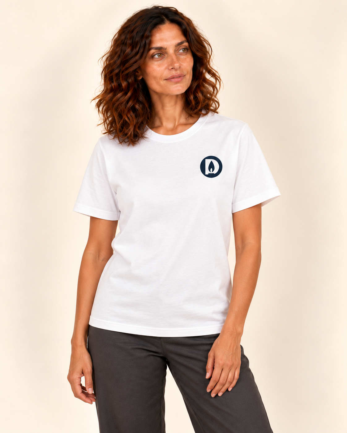 Tricou Duhovnic alb – bumbac organic