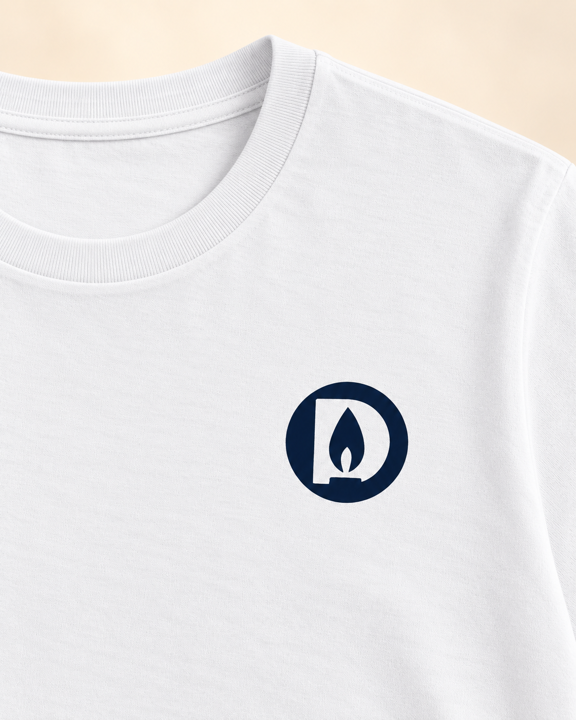 Tricou Duhovnic alb – bumbac organic